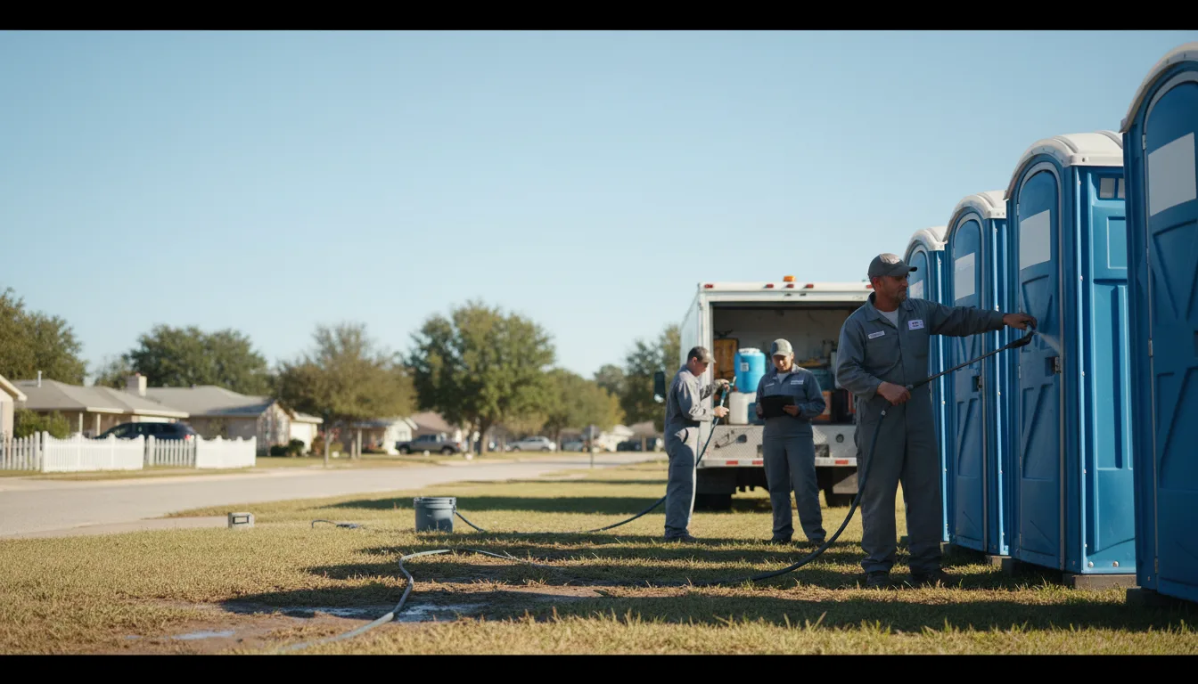Long-Term Portable Toilet Rental in Sanborn, IA near me